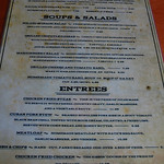 Jules Maes Saloon Menu